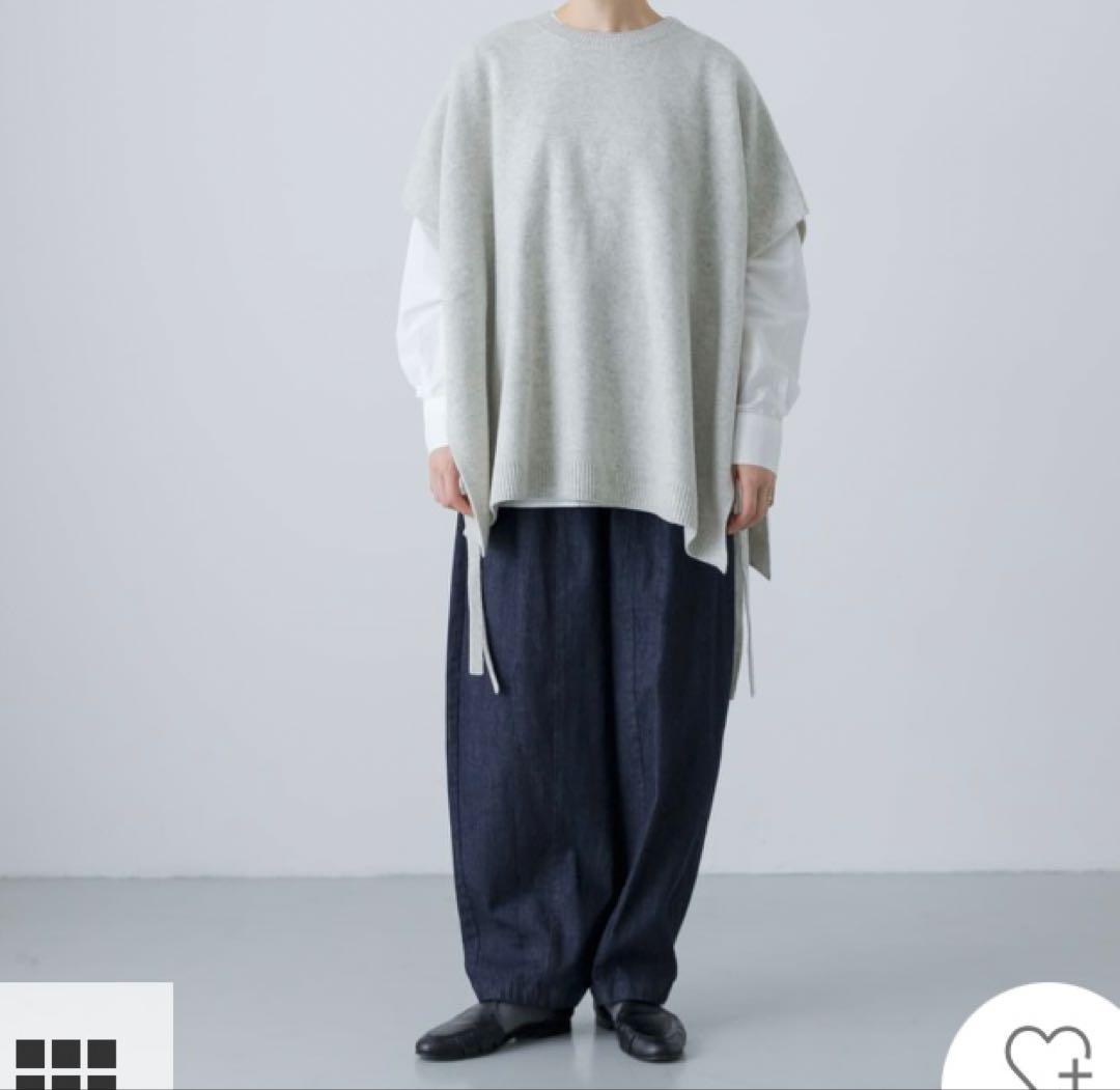 クムかぐれ　ハミルトンワイドニットベスト