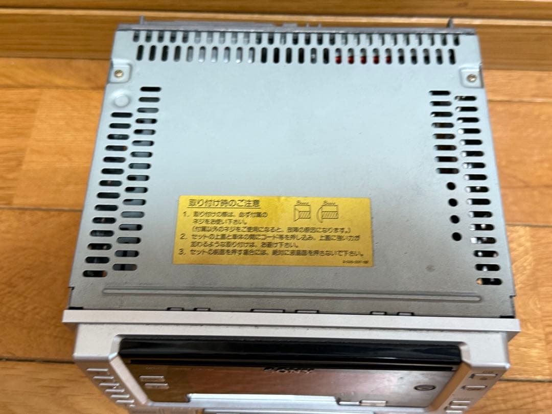 12/28〜1/4出品停止 WX-4000 CD カセットデッキ 2din