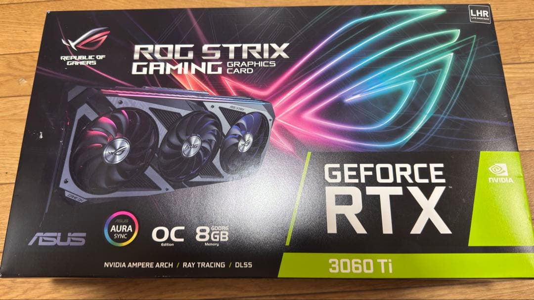 グラフィックボード・グラボ・ビデオカード ASUS ROG STRIX GeForce RTX 3060 Ti OC