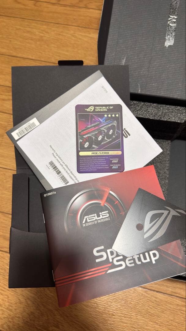 グラフィックボード・グラボ・ビデオカード ASUS ROG STRIX GeForce RTX 3060 Ti OC