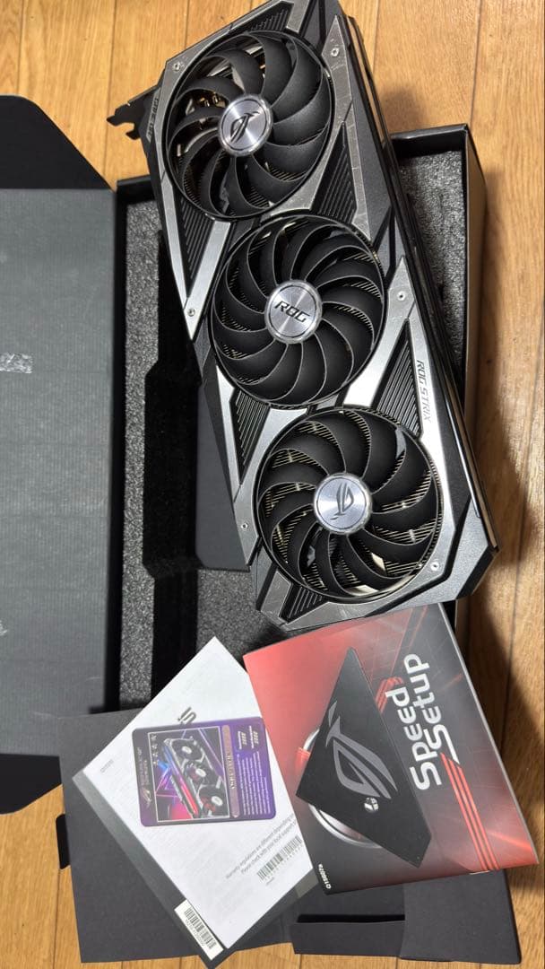 グラフィックボード・グラボ・ビデオカード ASUS ROG STRIX GeForce RTX 3060 Ti OC