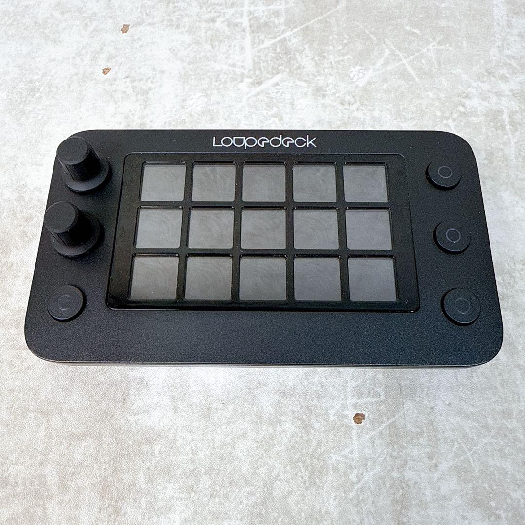 【美品】ルーペデッキ 左手デバイスLoupedeck Live S 外箱付き