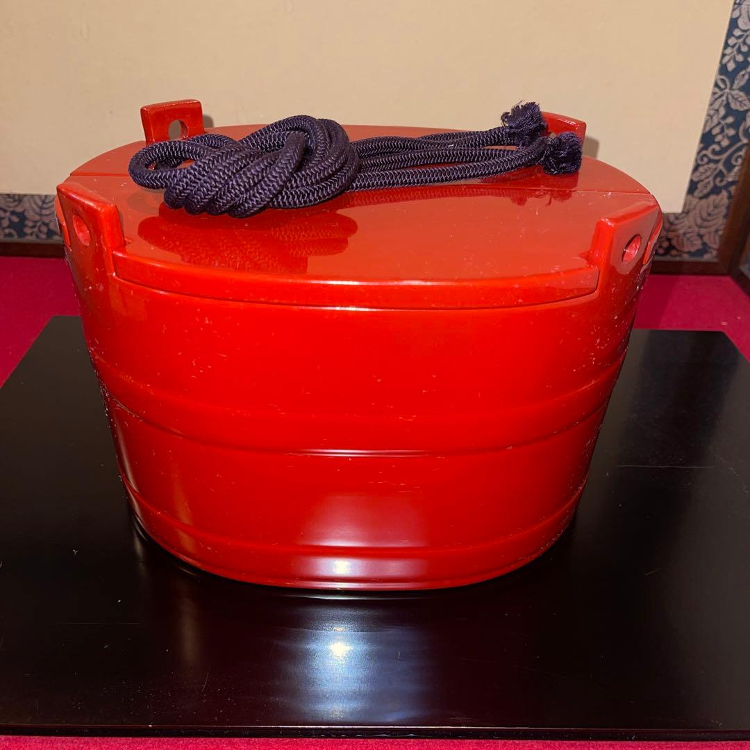 茶道具　鯉桶水指