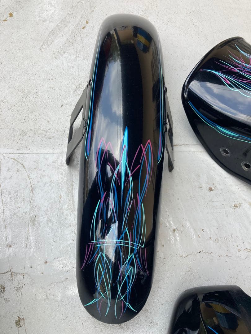 ミコライオさん専用。ハーレーエボソフテイルタンクセット