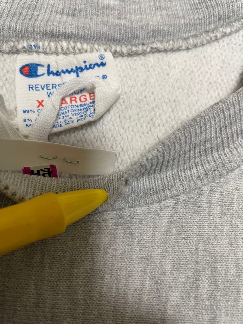 80s チャンピオンUSA製リバースウィーブ AFA カプセル入り3段　XL