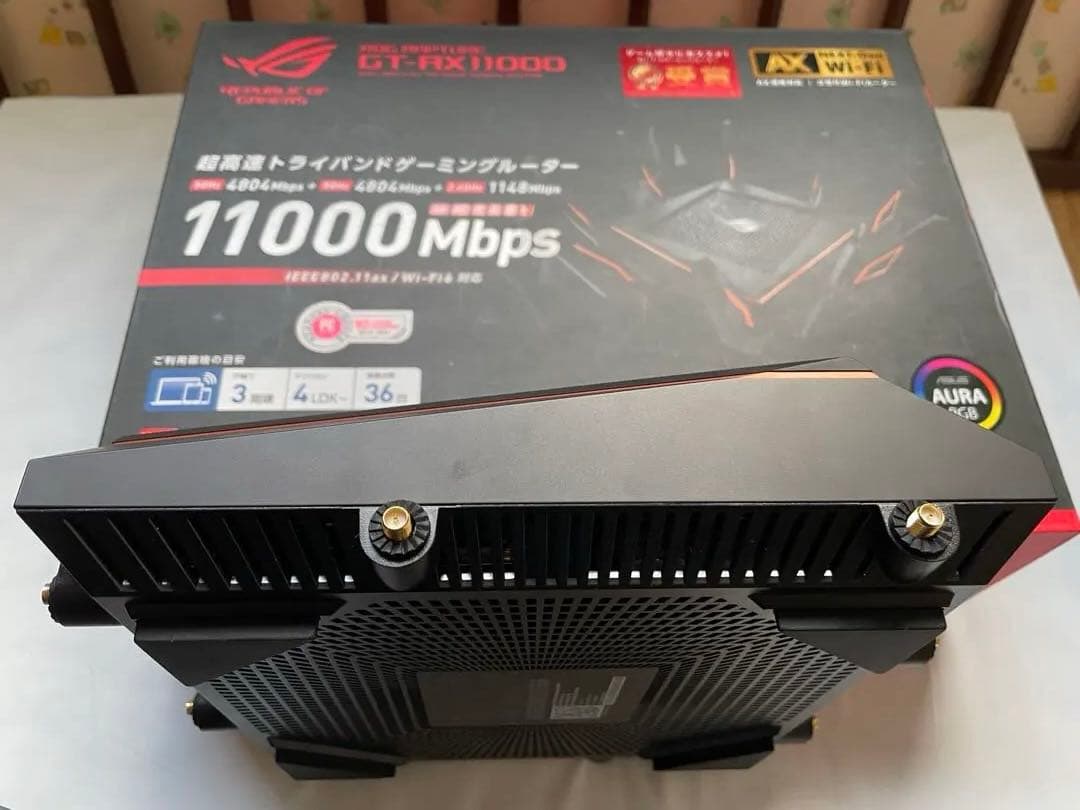 ASUS GT-AX11000 ゲーミング Wi-Fiルーター