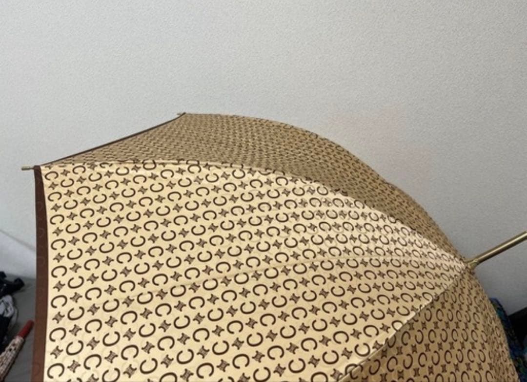 セリーヌ CELINE 傘 総柄 トリオンフ マカダム