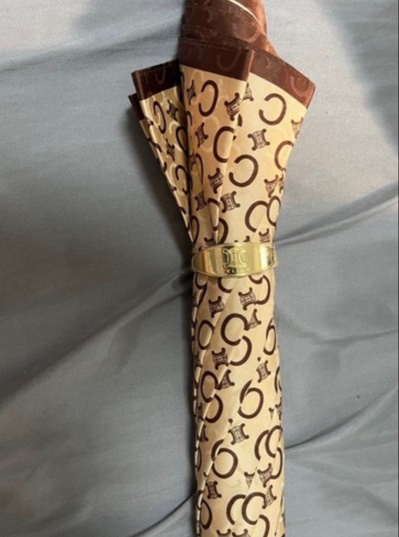 セリーヌ CELINE 傘 総柄 トリオンフ マカダム