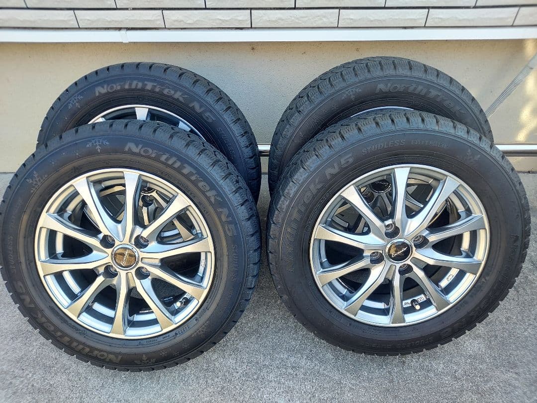 175/65R14　スタッドレスタイヤ　アルミホイール　4本セット　♪送料無料♪