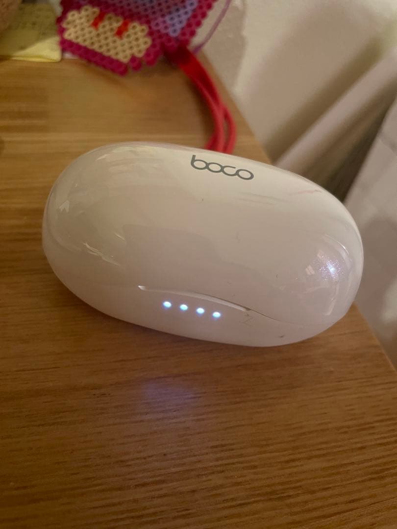 中古＊ワイヤレス骨伝導イヤホン boco ホワイト