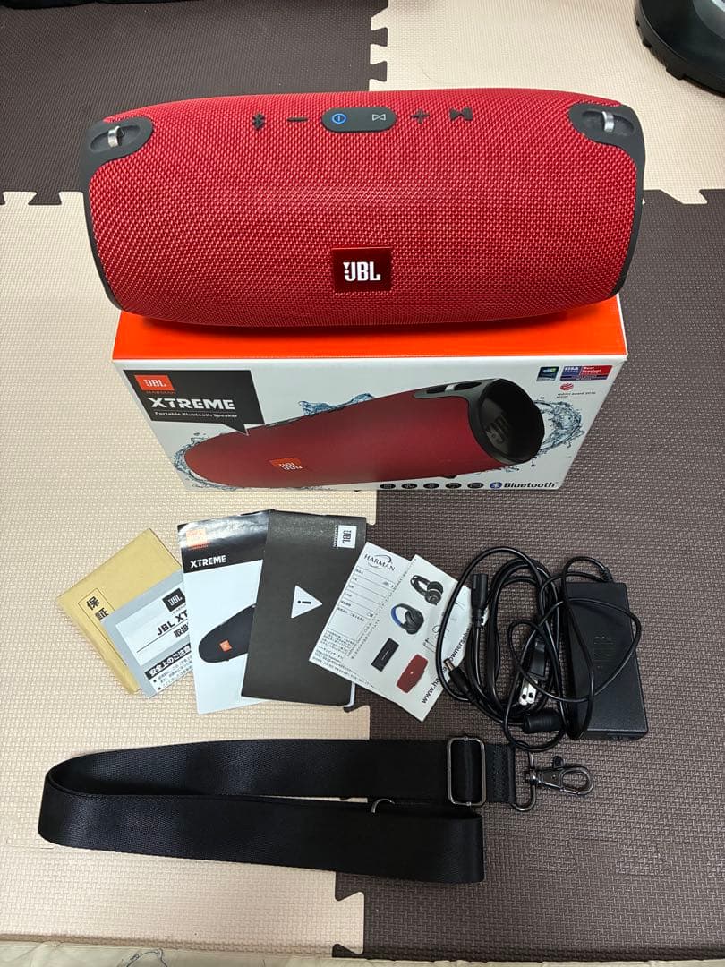 JBL XTREME ワイヤレススピーカー レッド美品