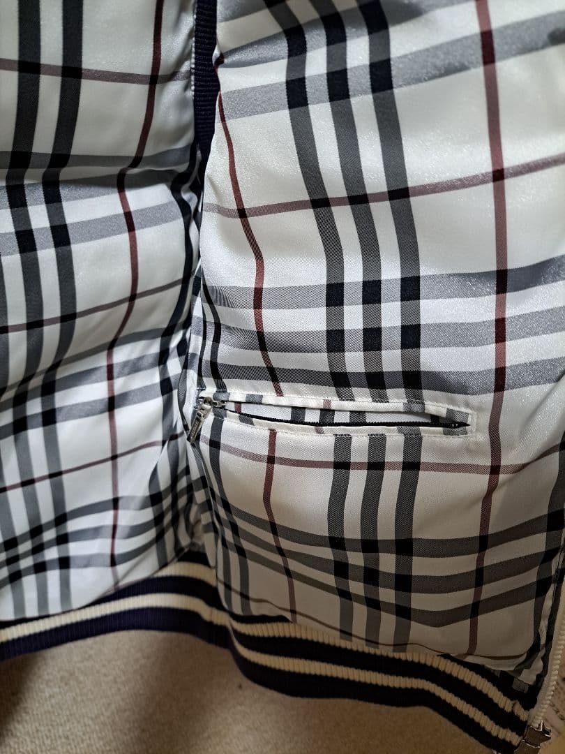 早い者勝ち　美品シャイニーパープル　バーバリーブラックレーベル　クレストブリッジ