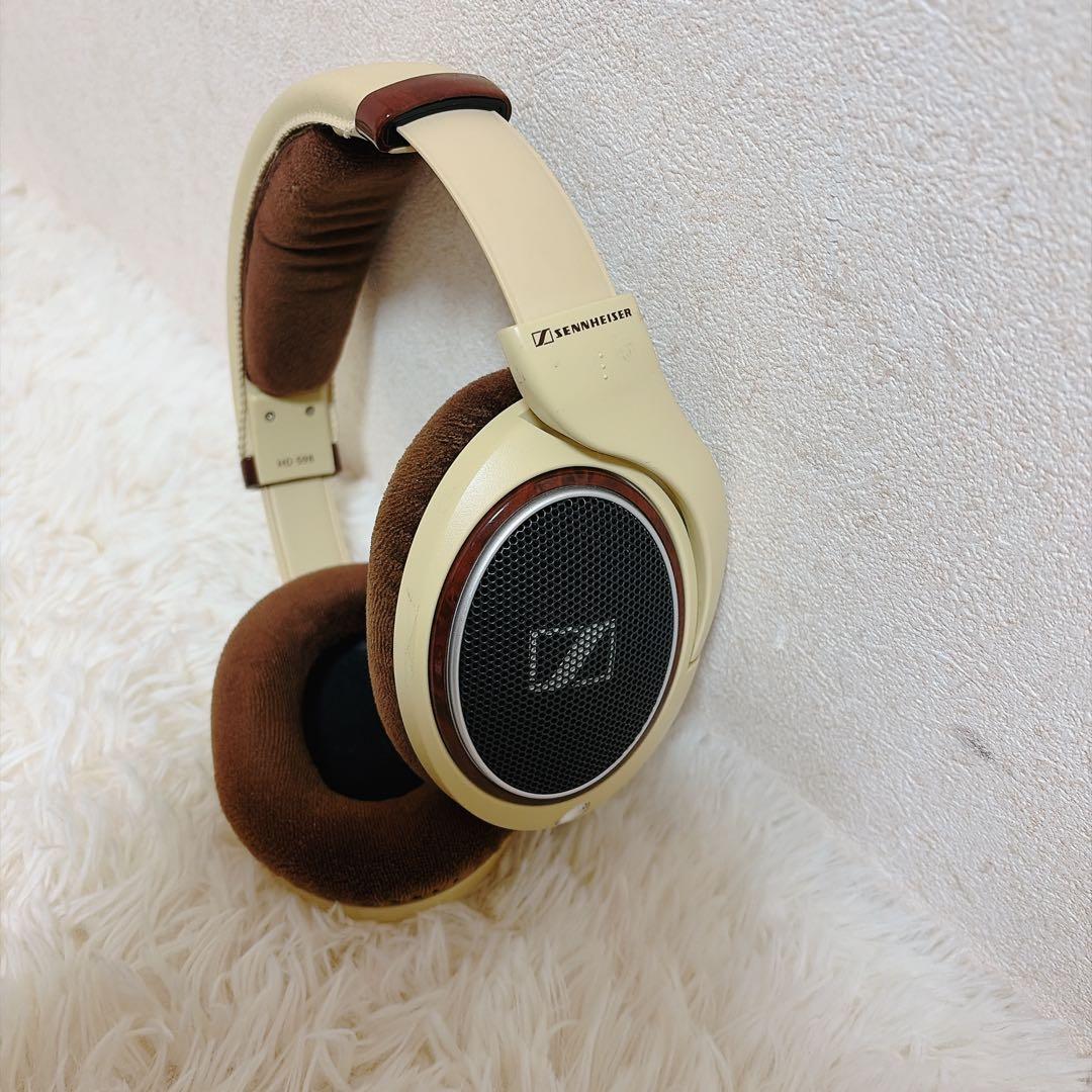 SENNHEISER ゼンハイザー ヘッドホン HD598 有線　プリン