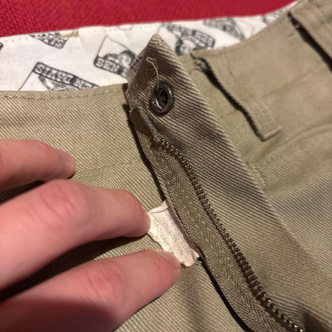 激レア 90s bendavis ゴリラカット チノ usa製 極太 ワイド