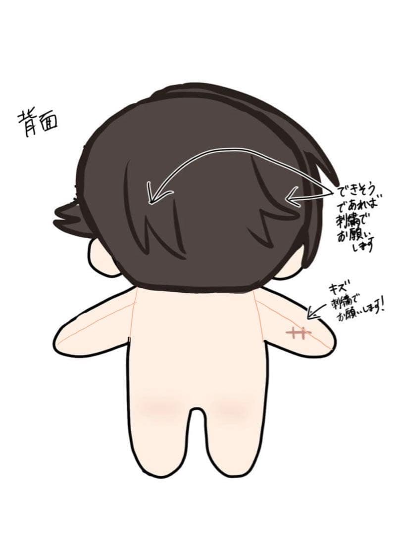 ごーだページ 20cm×1体