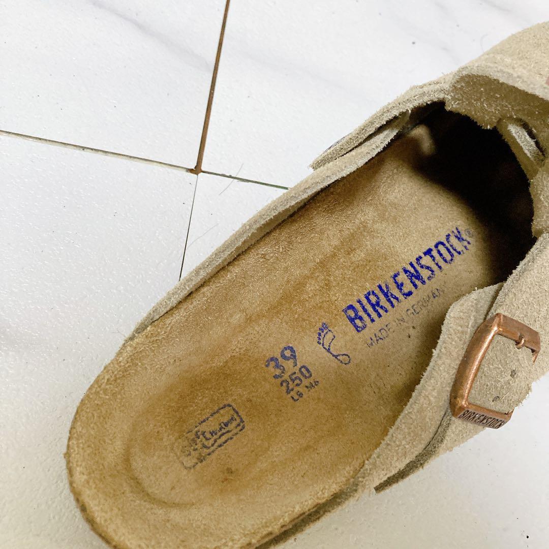ビルケンシュトック ボストン サボサンダル レギュラー トープ 25 39
