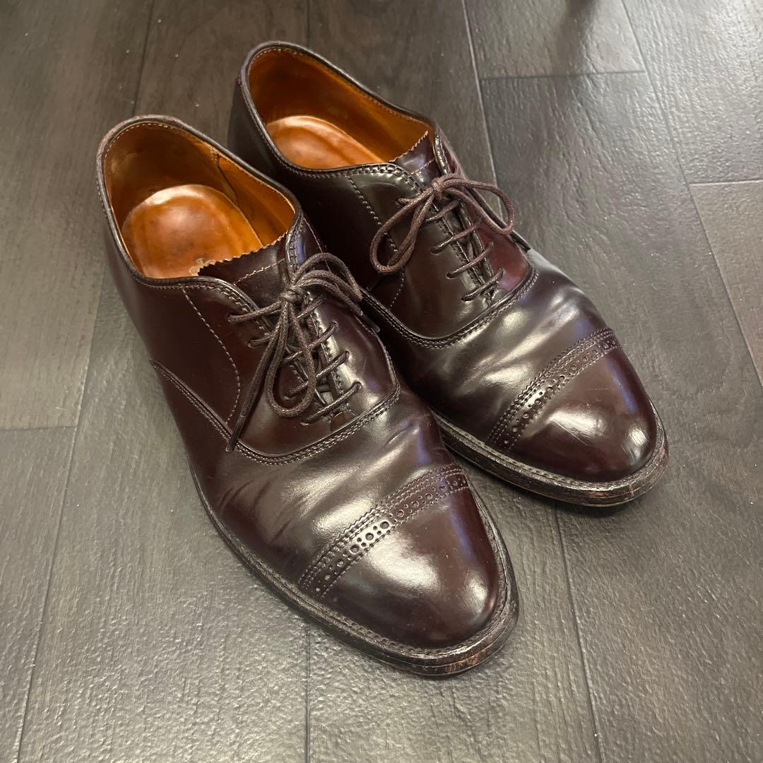 【大幅値下げ】オールデン9015 コードバン パンチドキャップトゥ バリーラスト