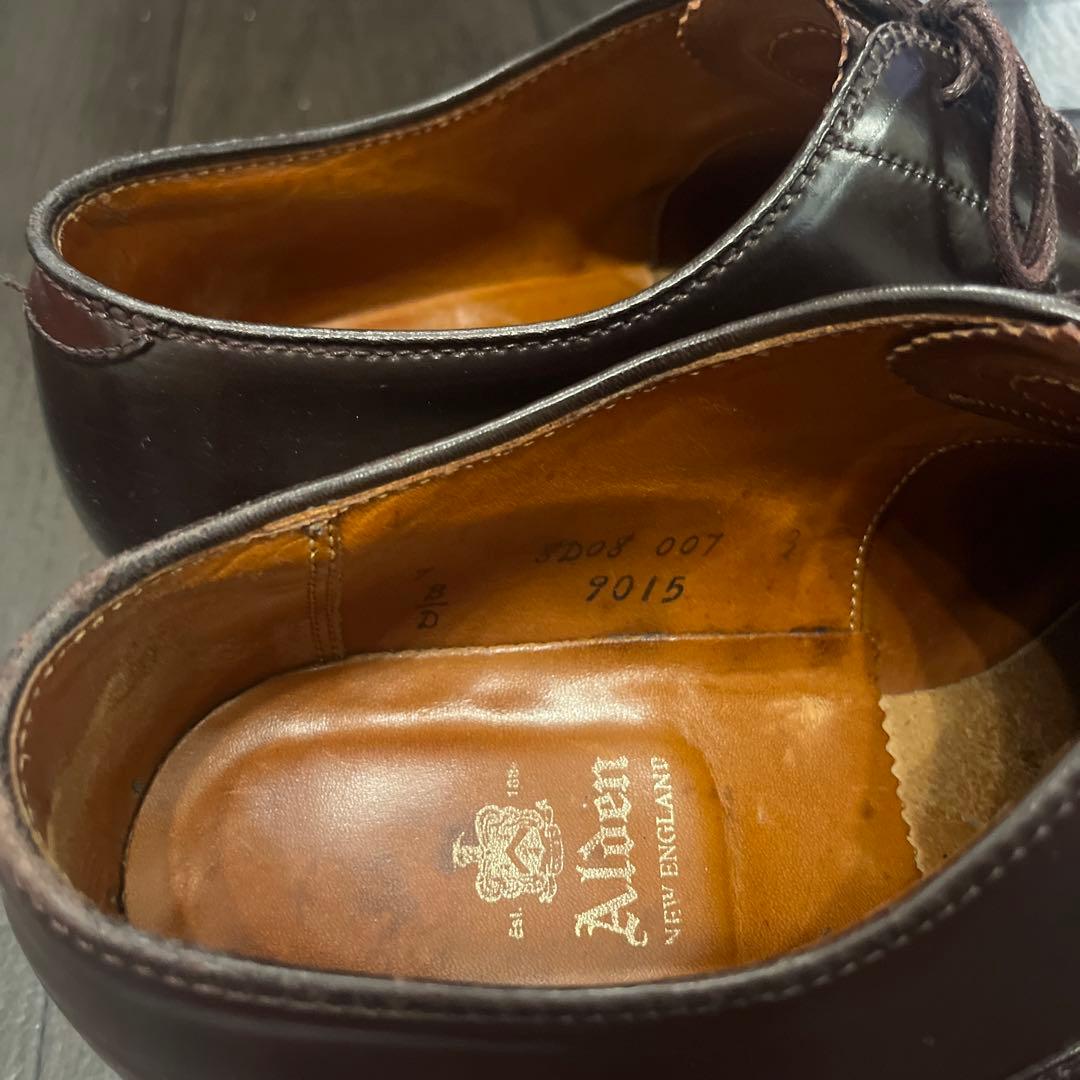 【大幅値下げ】オールデン9015 コードバン パンチドキャップトゥ バリーラスト