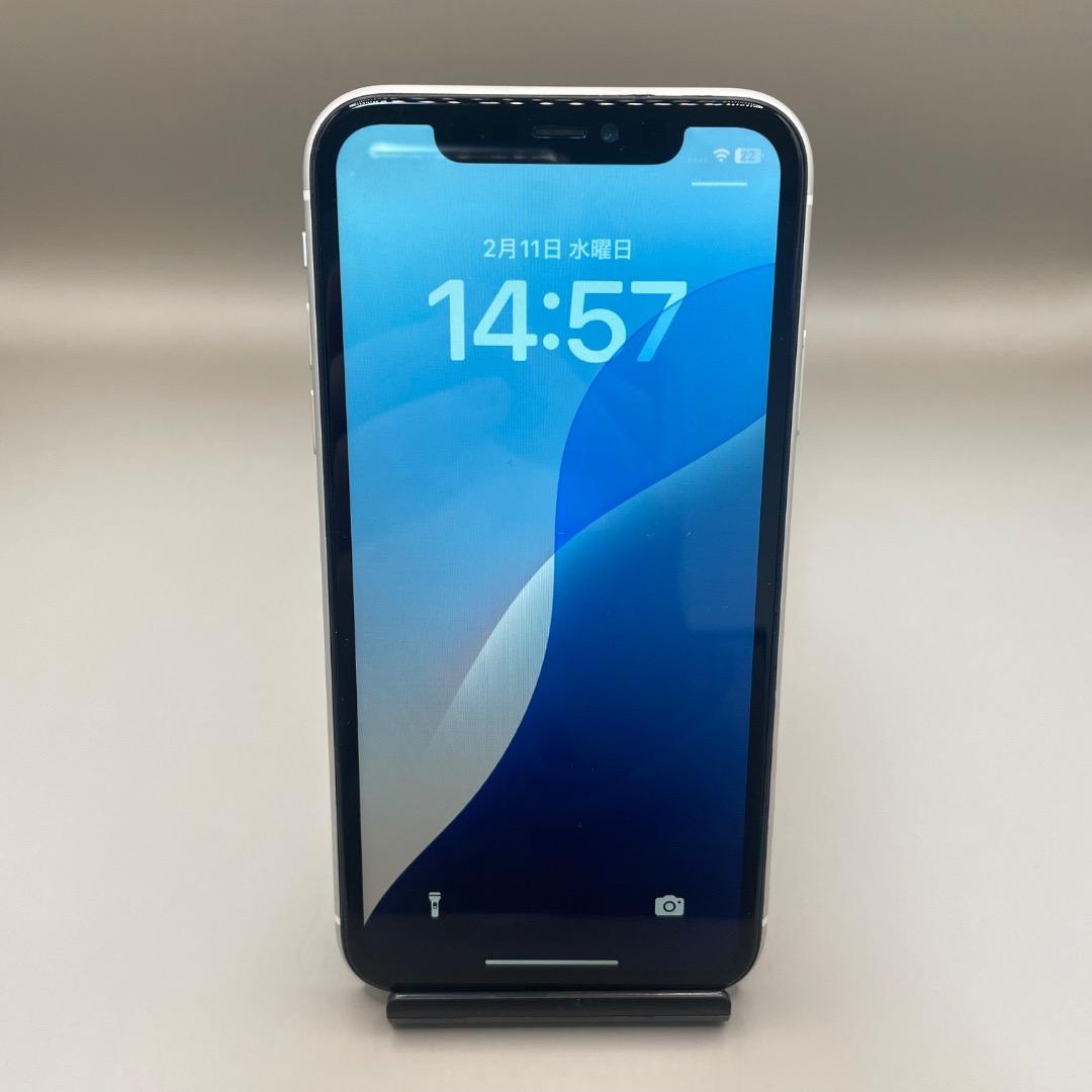 美品✨iPhone11 128GB ホワイト　バッテリー新品100％