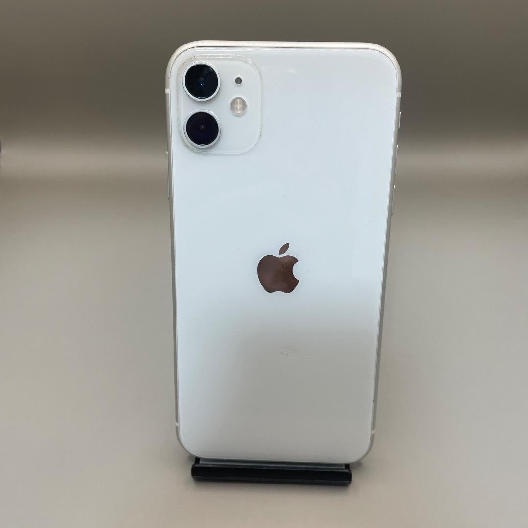 美品✨iPhone11 128GB ホワイト　バッテリー新品100％