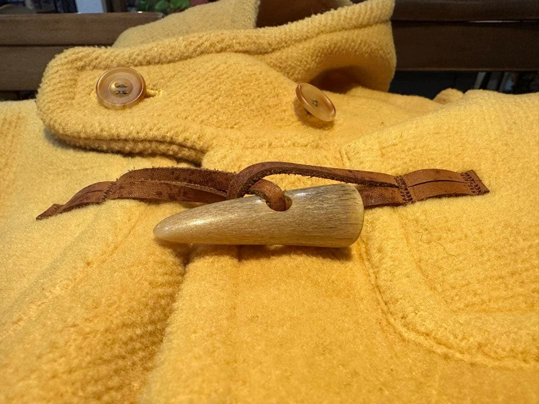 オールドイングランド　ダッフルコート イエロー