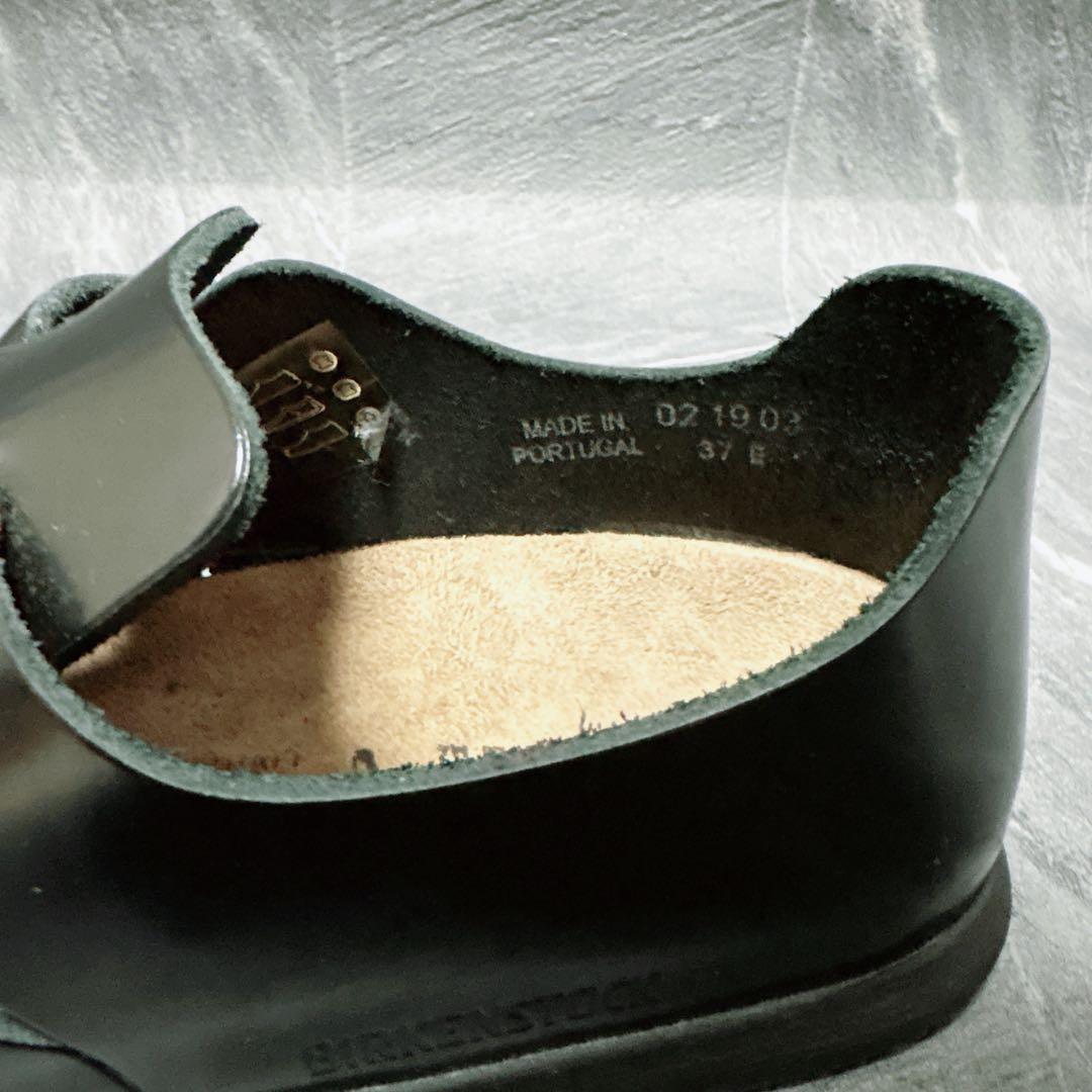 ☆*☆様 試着のみ ビルケンシュトック ロンドン レザー コンフォート ブラック