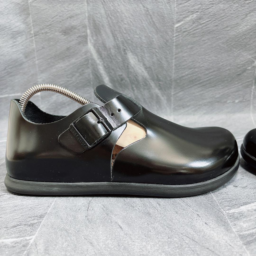 ☆*☆様 試着のみ ビルケンシュトック ロンドン レザー コンフォート ブラック