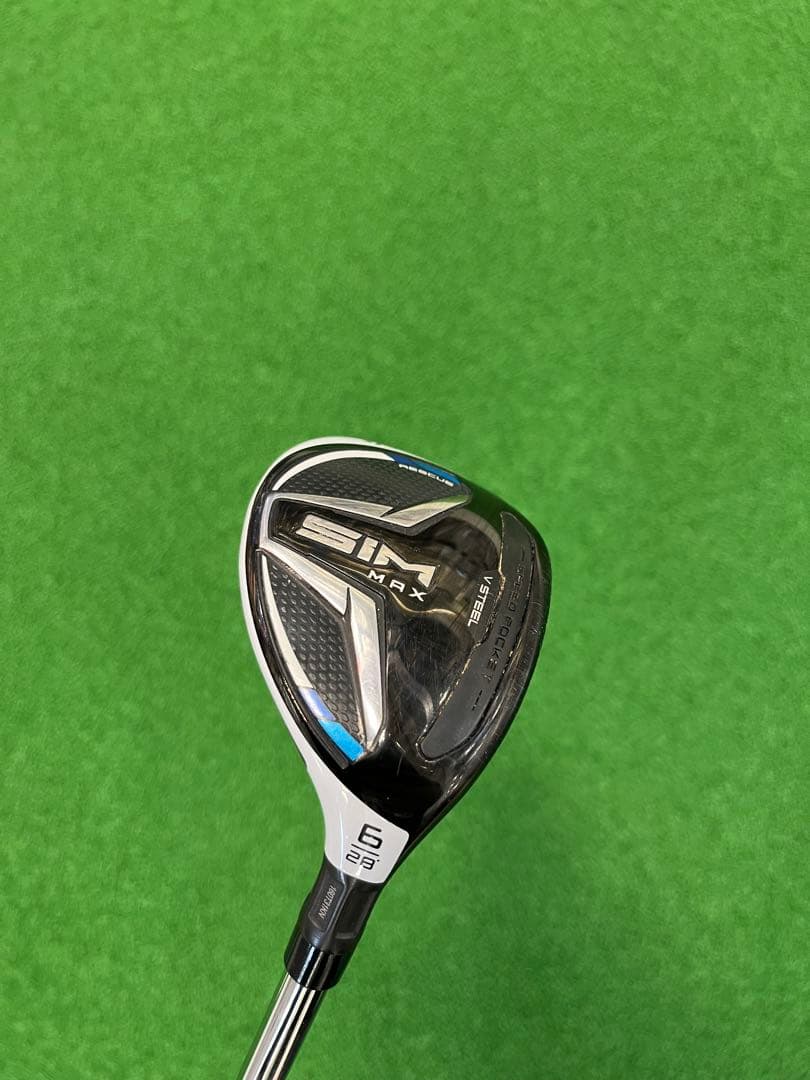 TaylorMade SIM MAX 6番ユーティリティ 純正スチールs