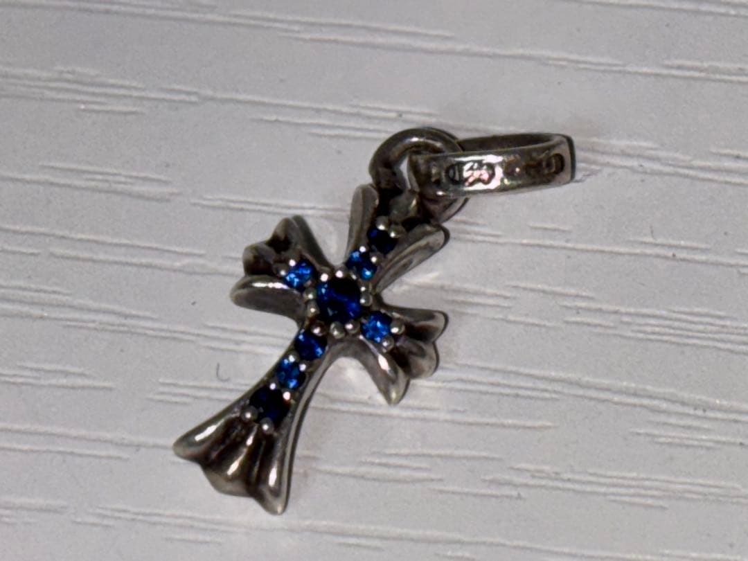 chrom heartsベビーファット　アフターサファイア鑑定済み