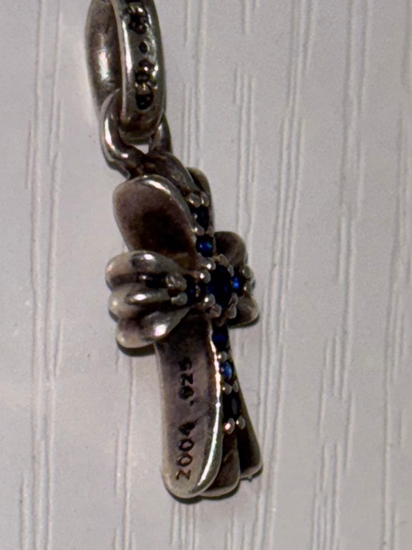 chrom heartsベビーファット　アフターサファイア鑑定済み