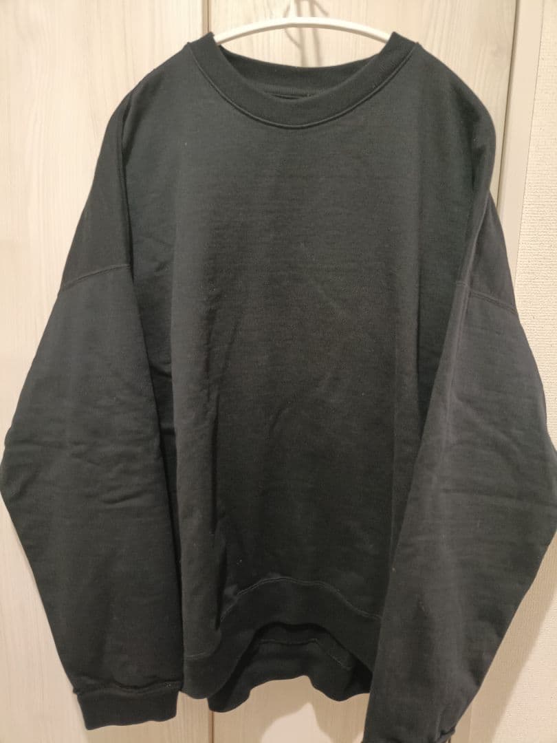 MARKAWARE マーカウェア　ブラック スウェット 1　HUGE SWEAT