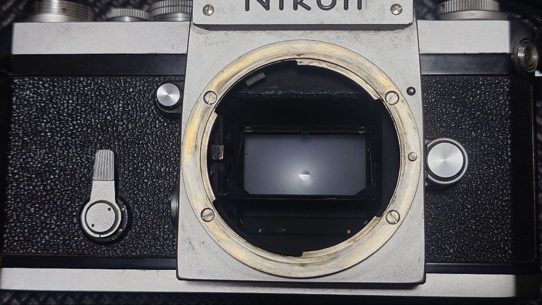 希少品 ニコンF レンズ付き 一眼レフ フィルムカメラ