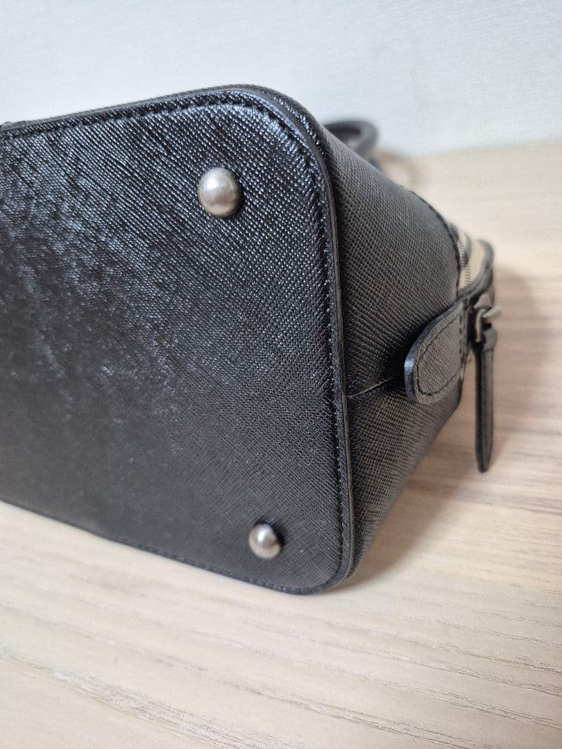 バーバリー　ノバチェックハンドバッグ　ミニボストン　西川ヴィンテージ品