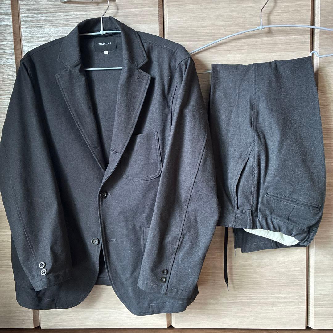 DELICIOUS ジャケット&パンツ　セットアップ　size:5 ダークグレー