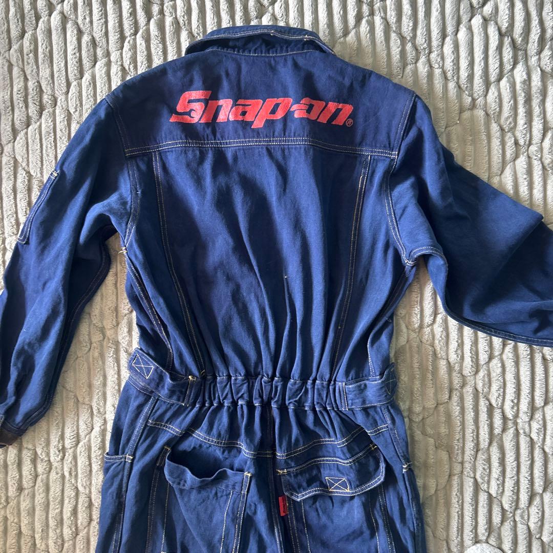 Snap-on オーバーオール・つなぎ ダークブルー