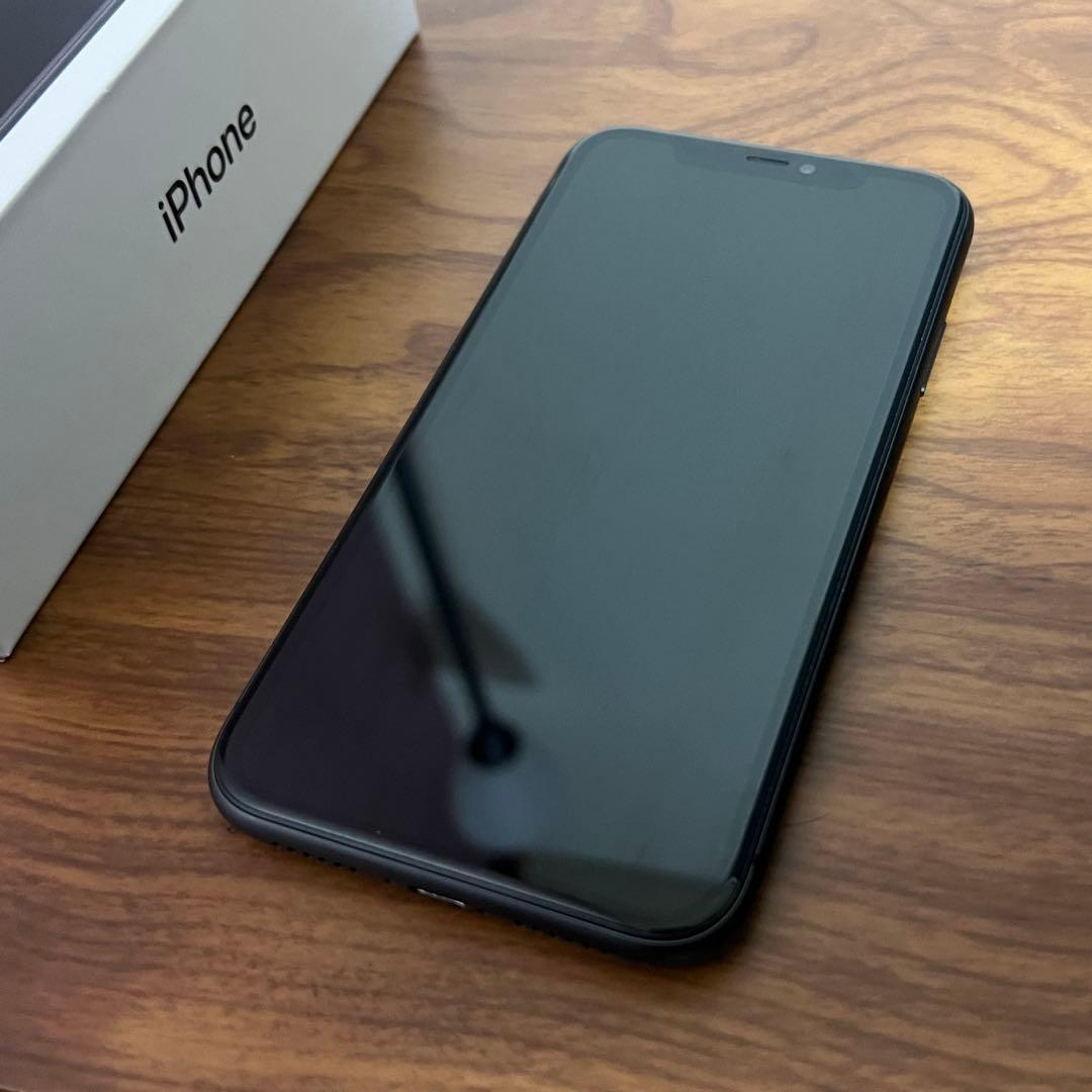 SIMフリー iPhone11 64GB ブラック 本体 初期化済 動作良好