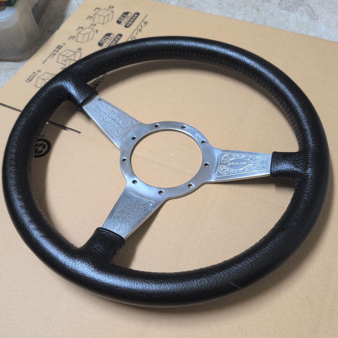 モトリタ　ステアリング　１４インチ　ガンスミス