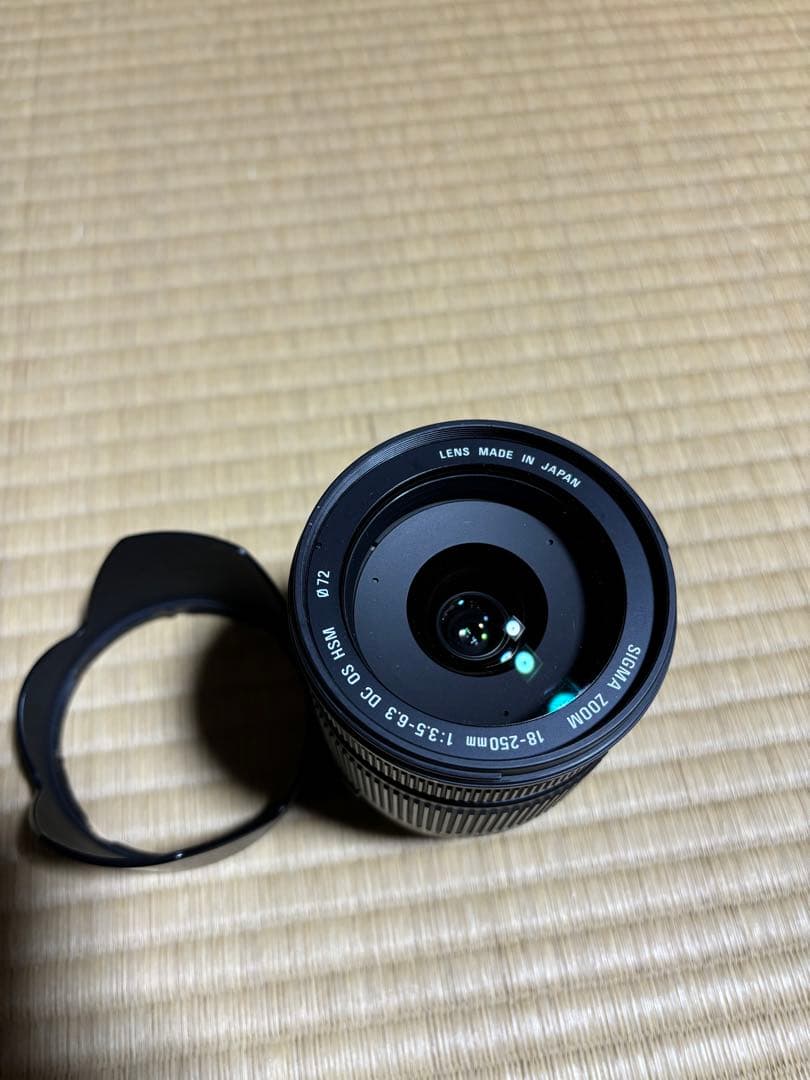 レンズ(ズーム) sigma 18-250mm F3.5-6.3DC OSHSM