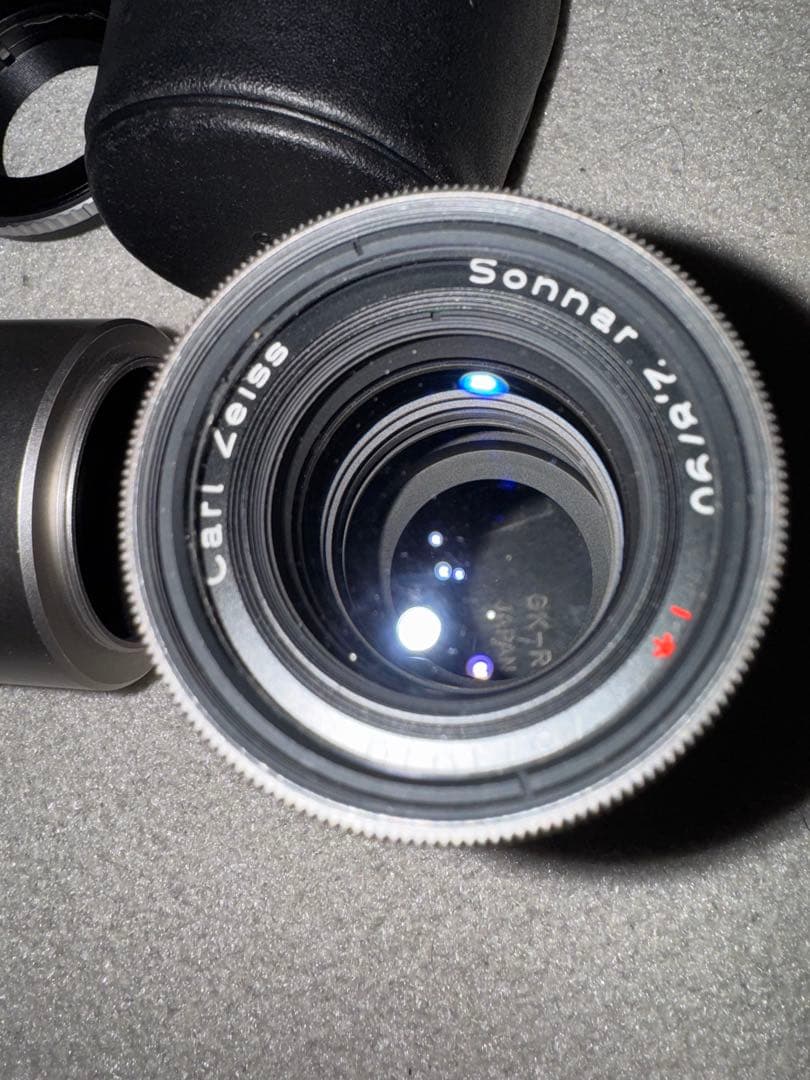 今日限定値下げ！CONTAX sonnar 2.8 90㎜　富士アダプターセット