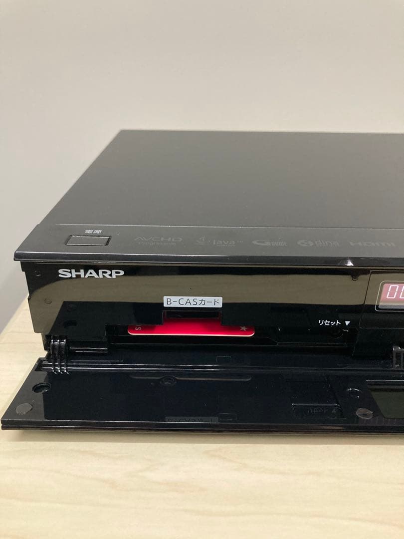 めっちゃ綺麗　シャープ　AQUOS ブルーレイ　BD-W 580