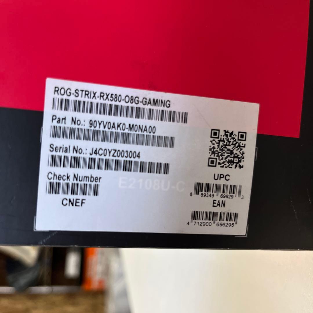 グラフィックボード・グラボ・ビデオカード ASUS ROG STRIX Radeon RX 580