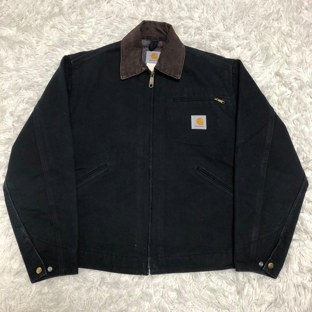 カーハート　デトロイトジャケット　ブラック　Sサイズ　ブランケット