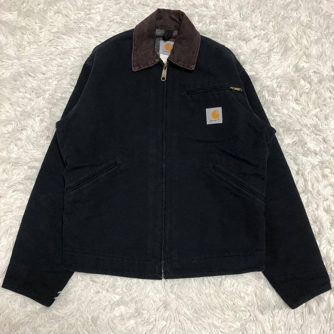カーハート　デトロイトジャケット　ブラック　Sサイズ　ブランケット