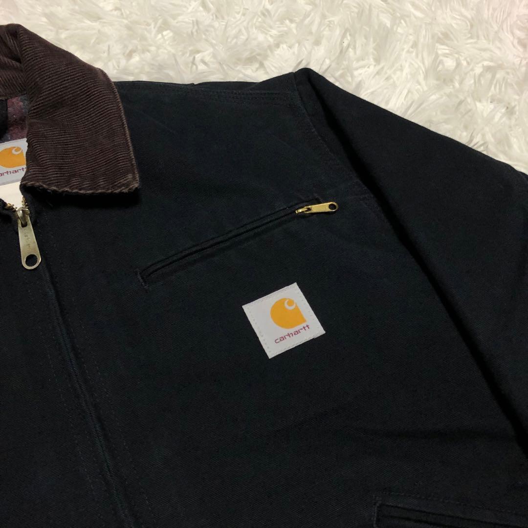 カーハート　デトロイトジャケット　ブラック　Sサイズ　ブランケット
