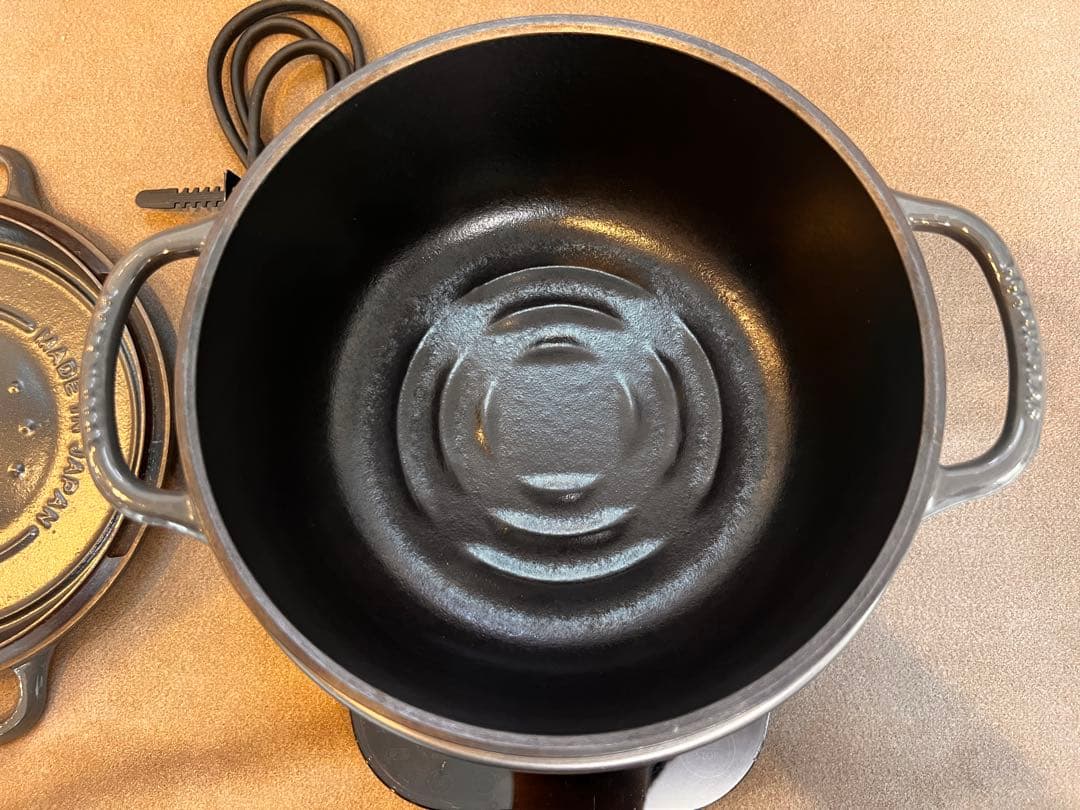 バーミキュラ ライスポットミニ リッドスタンド・計量カップ・レシピブック付