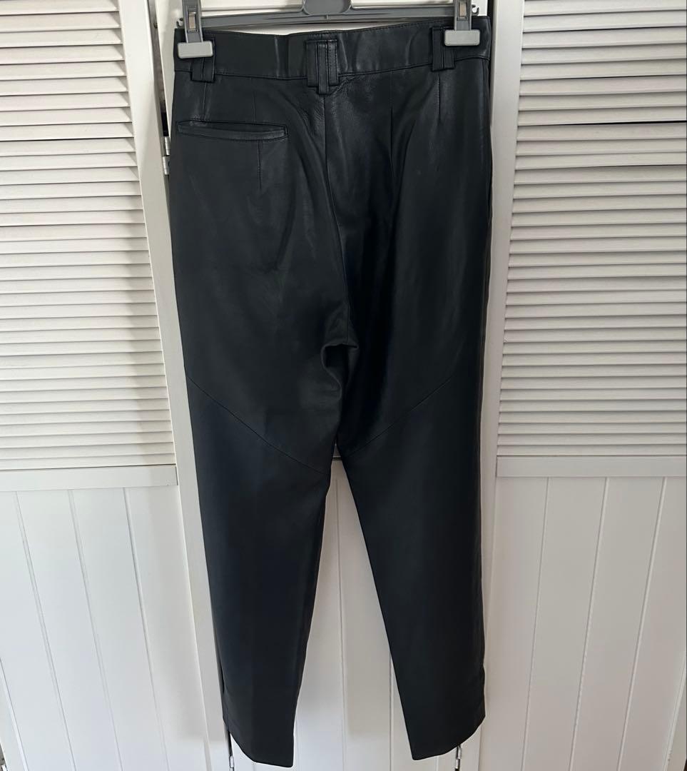 希少 80〜 90s VINTAGE ルナマティーノ ラム レザーパンツ 革パン