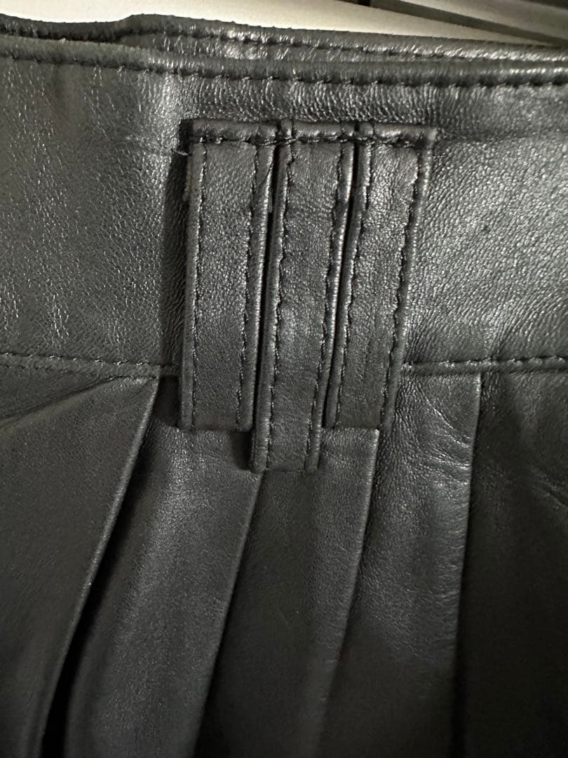 希少 80〜 90s VINTAGE ルナマティーノ ラム レザーパンツ 革パン