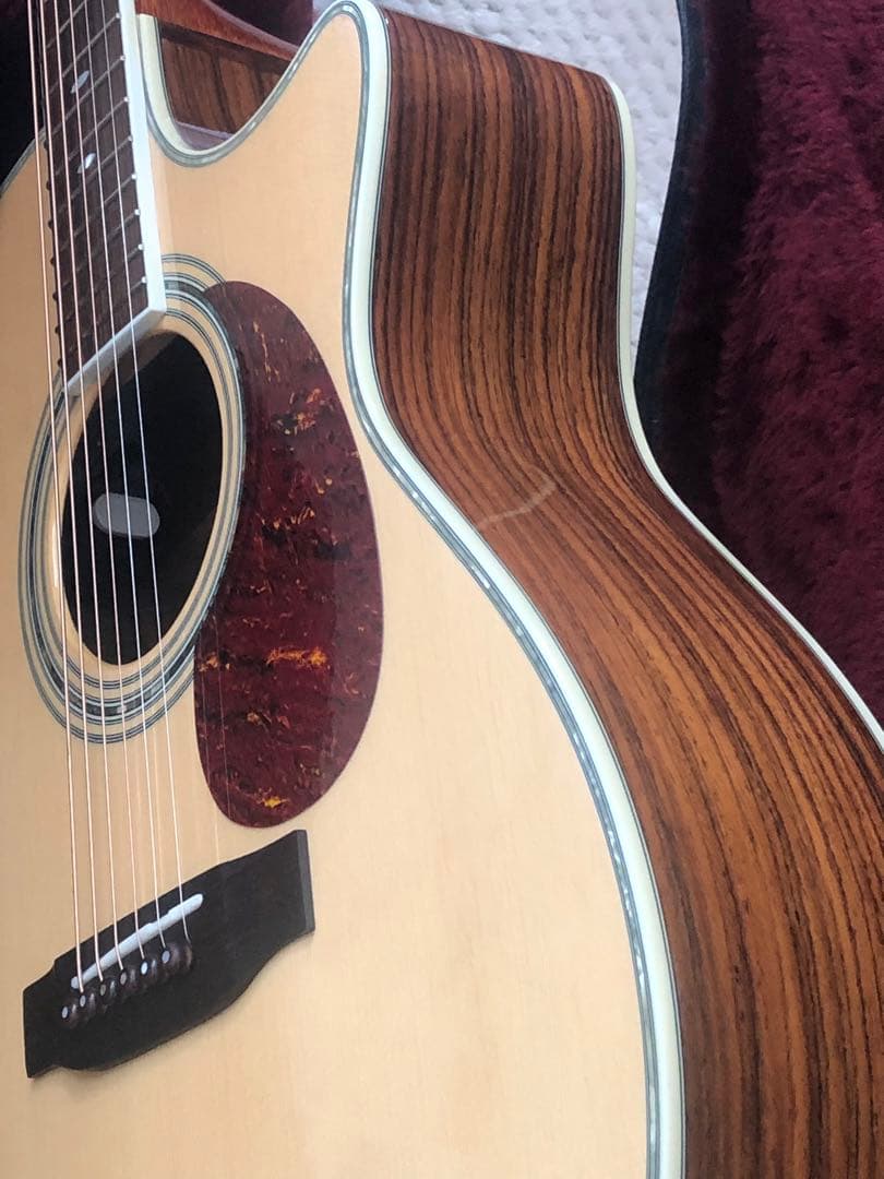 CRAFTER アコースティックエレアコ　ハードケース付き