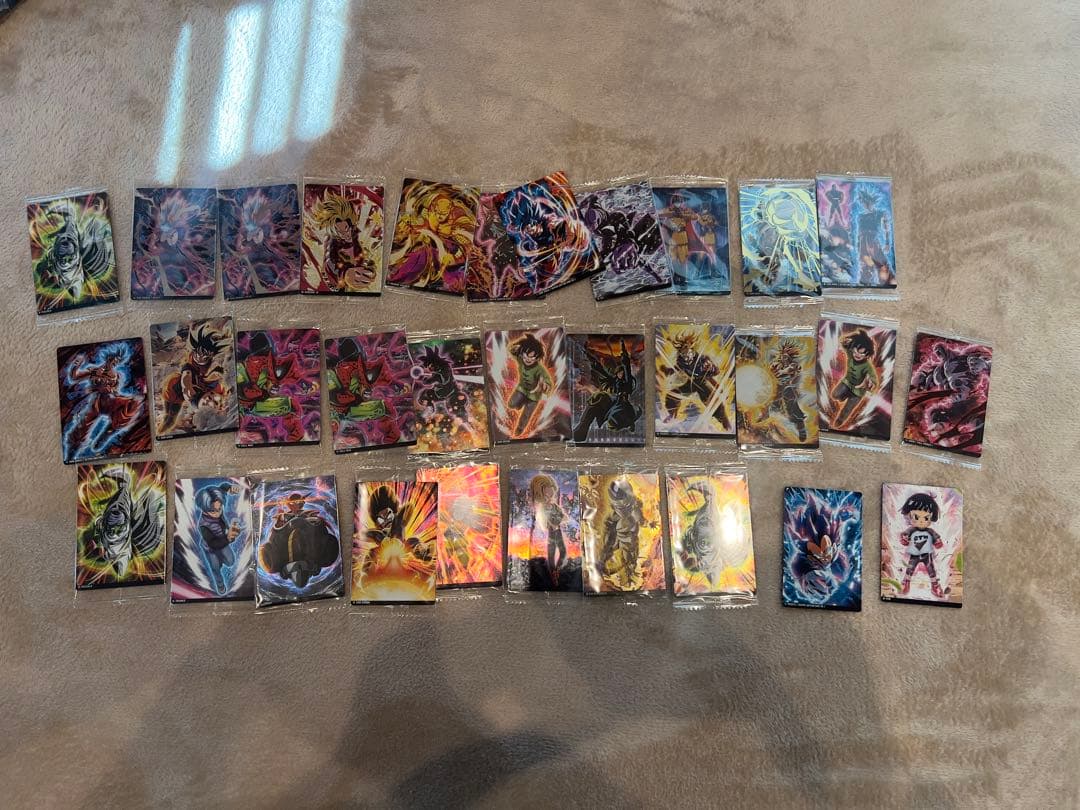 ドラゴンボール ワンピース 鬼滅の刃 シール カード まとめ売り レア多数