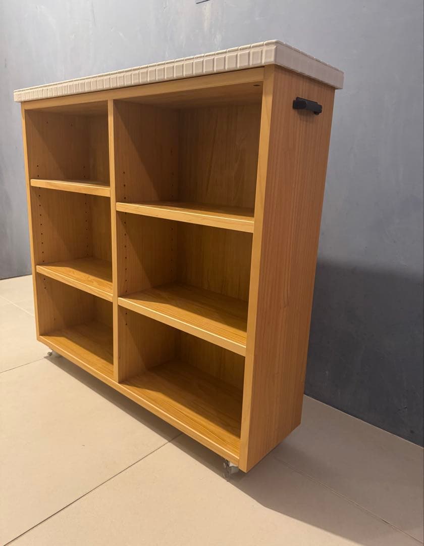 MOMO NATURAL スリムタイルワゴンL